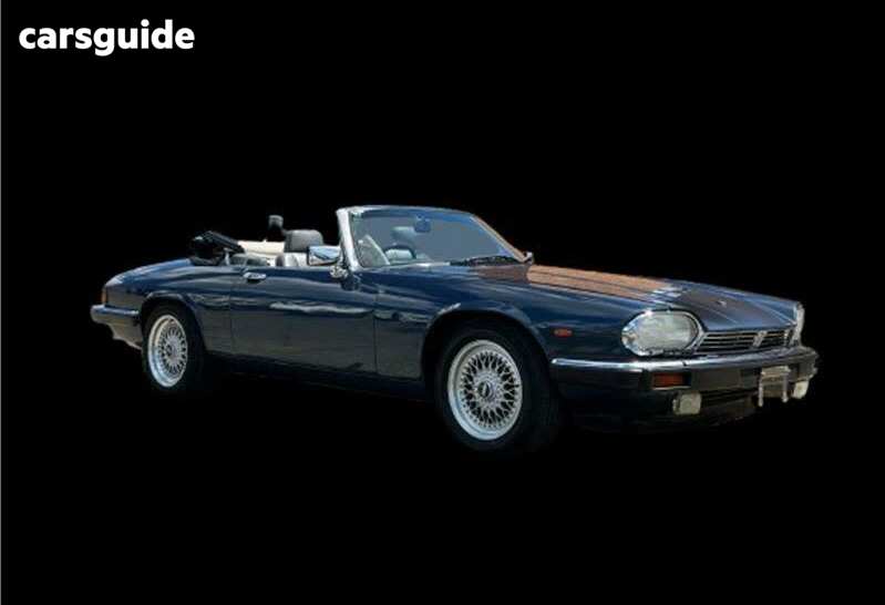 Blue 1991 Jaguar XJS Convertible V12