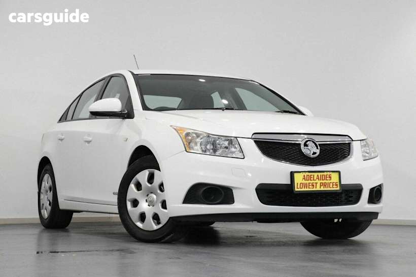 White 2012 Holden Cruze Sedan CD