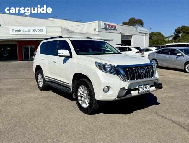 White 2017 Toyota Landcruiser Prado Wagon Altitude SPL EDT