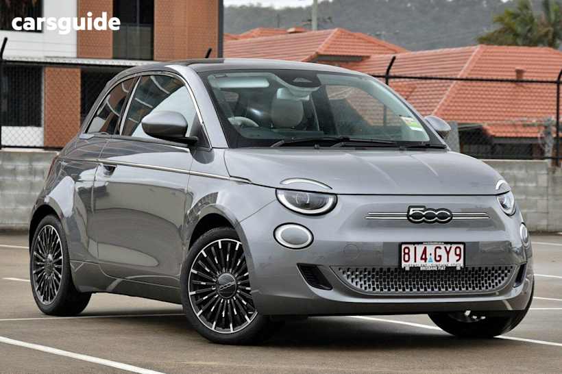 Grey 2023 Fiat 500E Hatchback LA Prima