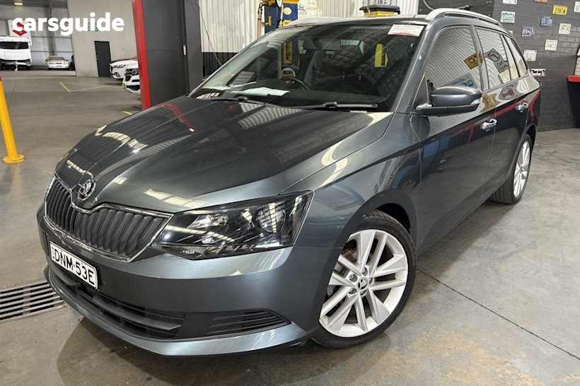 Grey 2017 Skoda Fabia Wagon 66 TSI