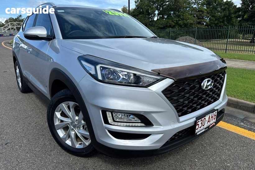 Silver 2020 Hyundai Tucson Wagon Active (2WD)