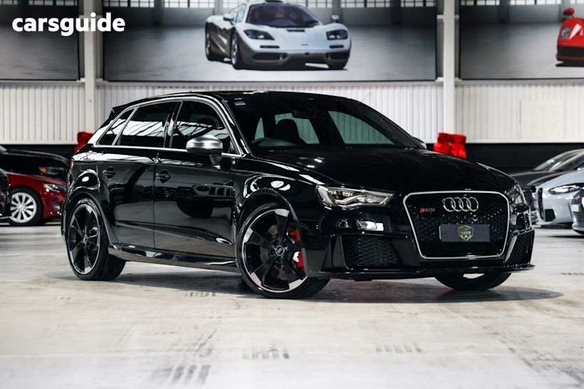 Black 2016 Audi RS3 Hatchback Sportback Quattro