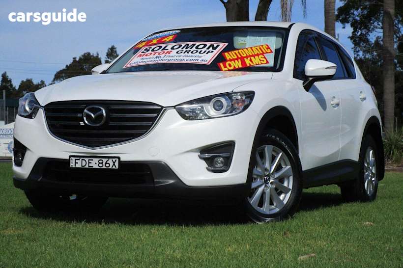White 2016 Mazda CX-5 Wagon Maxx Sport (4X4)