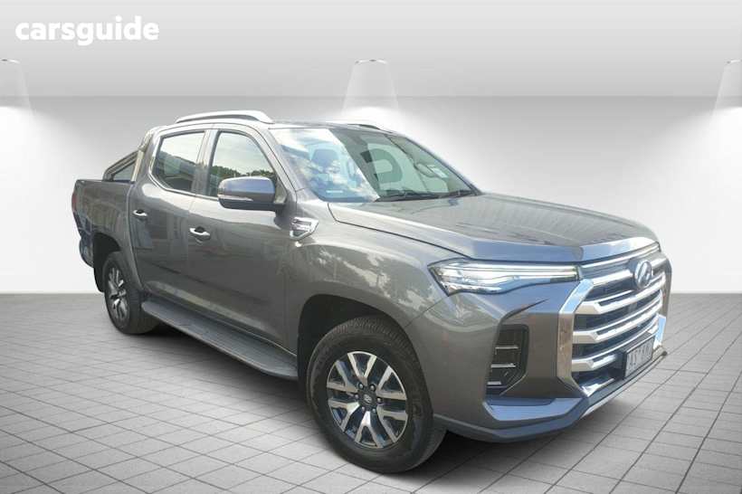 Grey 2023 LDV T60 Double Cab Utility MAX PRO (4X4)