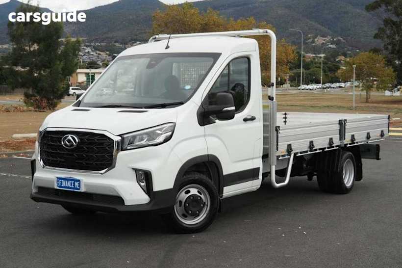 White 2025 LDV Deliver 9 Ute Tray XLWB