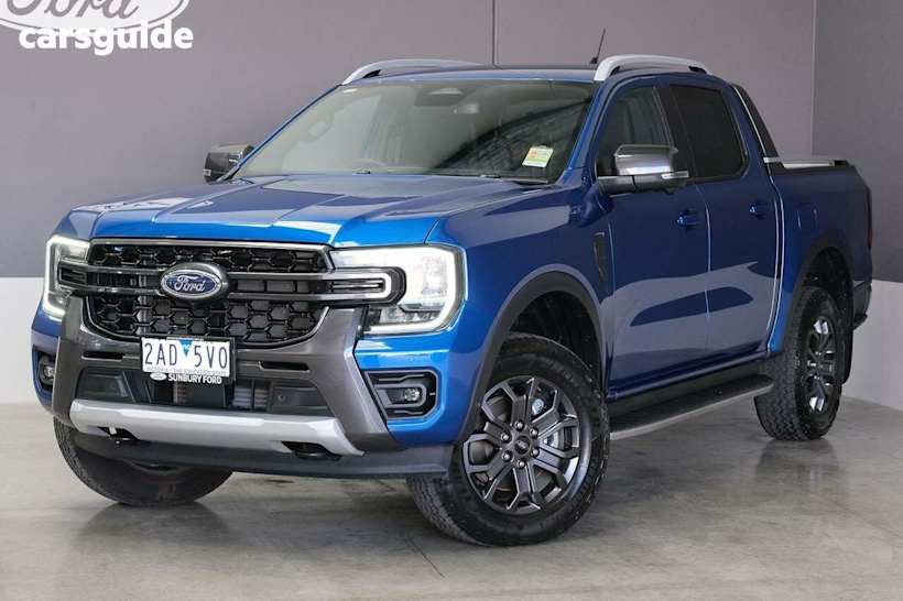 Blue 2024 Ford Ranger Double Cab Pick Up Wildtrak 2.0 (4X4)