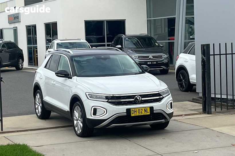 White 2022 Volkswagen T-ROC Wagon 110TSI Style (restricted Feat)