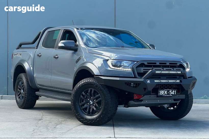 Grey 2019 Ford Ranger Double Cab Pick Up Raptor 2.0 (4X4)
