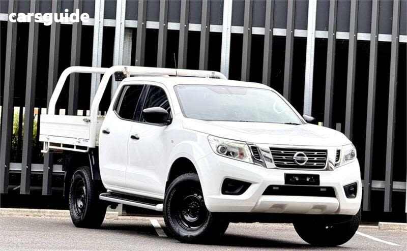 White 2019 Nissan Navara Dual Cab Chassis RX (4X4)