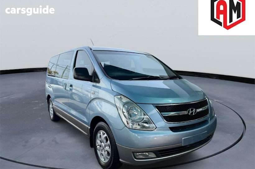 Blue 2010 Hyundai Imax Wagon