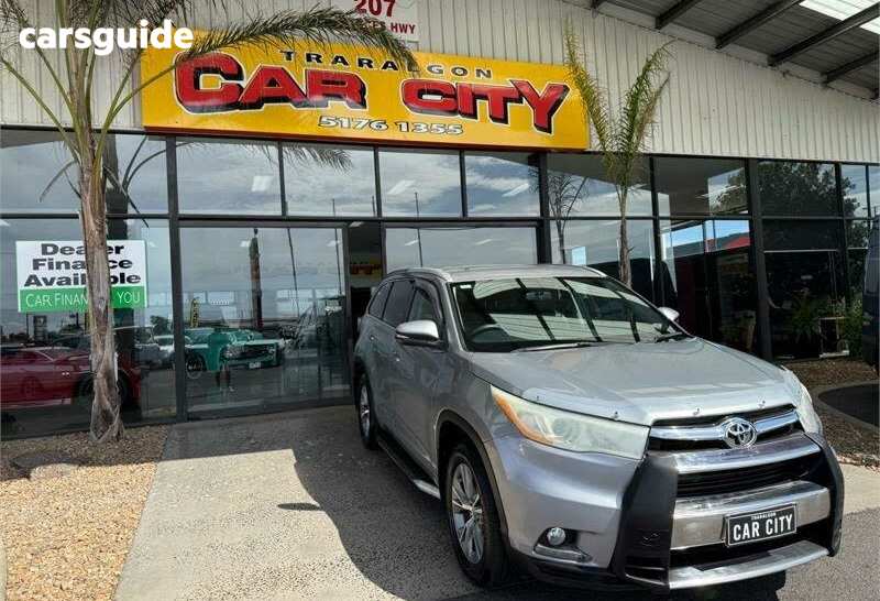 Silver 2014 Toyota Kluger Wagon GXL (4X2)