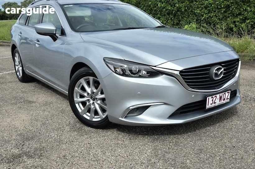 Silver 2016 Mazda 6 Wagon Touring