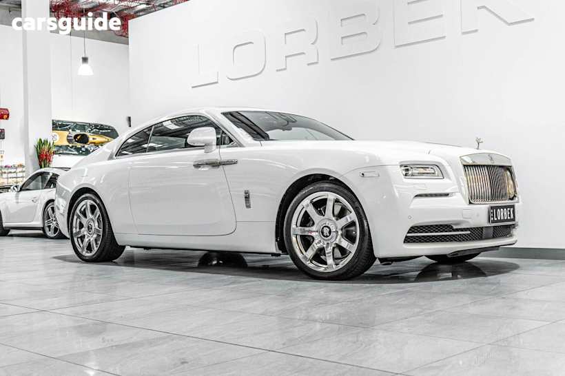 White 2014 Rolls-Royce Wraith Coupe