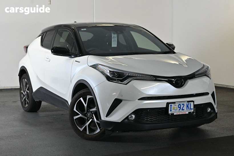 White 2019 Toyota C-HR Hatchback Koba (2WD)