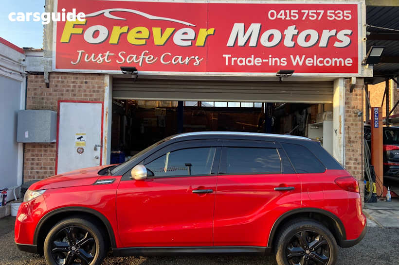 Red 2017 Suzuki Vitara Wagon S Turbo (Fwd)