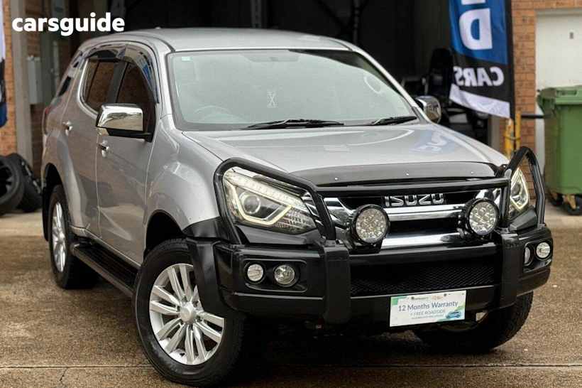 Silver 2017 Isuzu MU-X Wagon LS-U (4x4) UC MY17