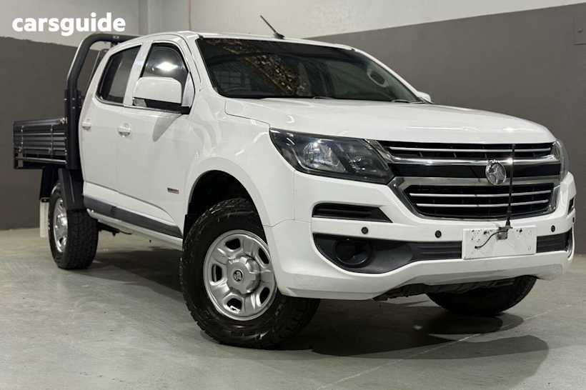 White 2018 Holden Colorado Crew Cab Pickup LS (4X4)