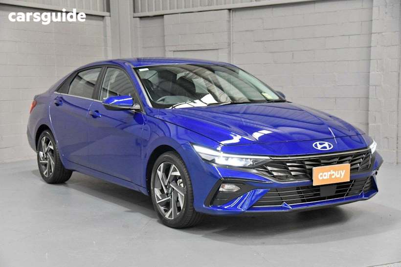 Blue 2024 Hyundai I30 Sedan Elite
