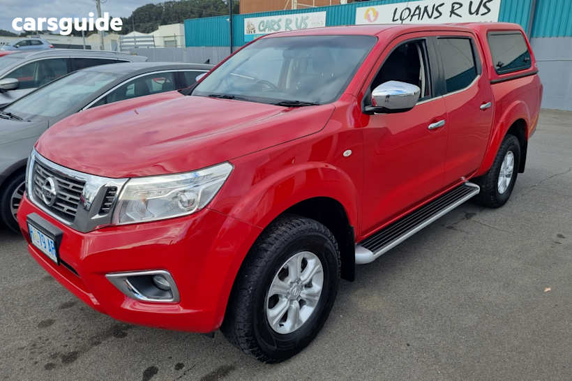 Red 2016 Nissan Navara Dual Cab Utility ST (4X4)