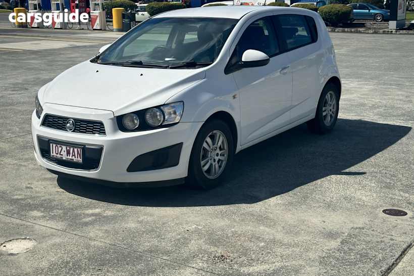 White 2015 Holden Barina Hatchback CD