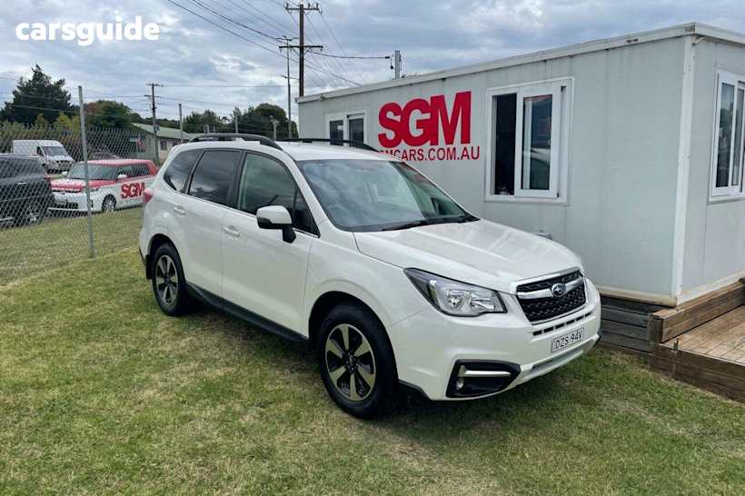 White 2017 Subaru Forester Wagon 2.5i-L MY17