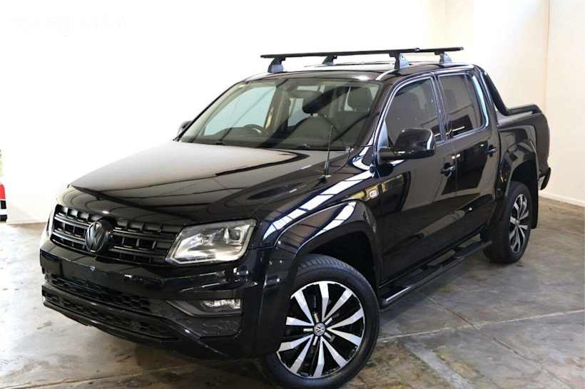 Black 2017 Volkswagen Amarok Dual Cab Utility V6 TDI 550 Ultimate