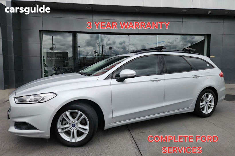 Silver 2018 Ford Mondeo Wagon Ambiente Tdci