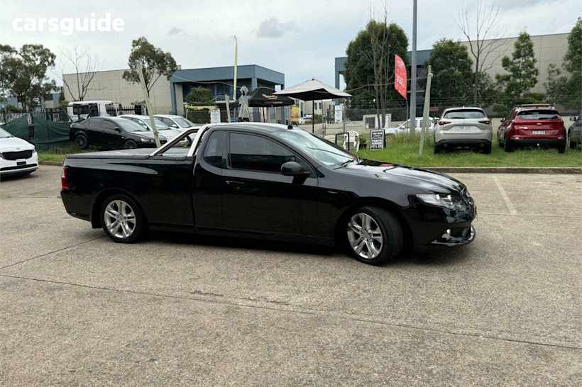 Black 2011 Ford Falcon Utility XR6