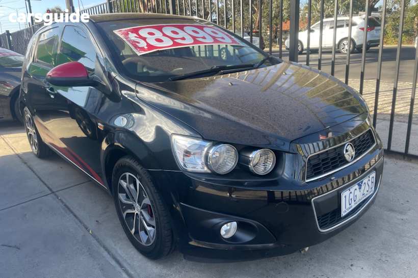 Black 2015 Holden Barina Hatchback X