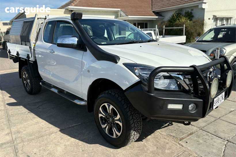 White 2019 Mazda BT-50 Ute Tray XTR Freestyle