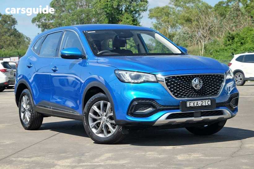 Blue 2020 MG HS Wagon Core