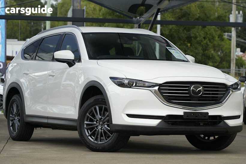 White 2022 Mazda CX-8 Wagon Sport (fwd)