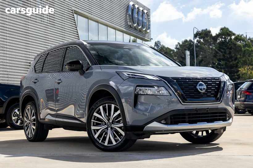 Grey 2023 Nissan X-Trail Wagon TI-L (4WD) E-Power (hybrid)