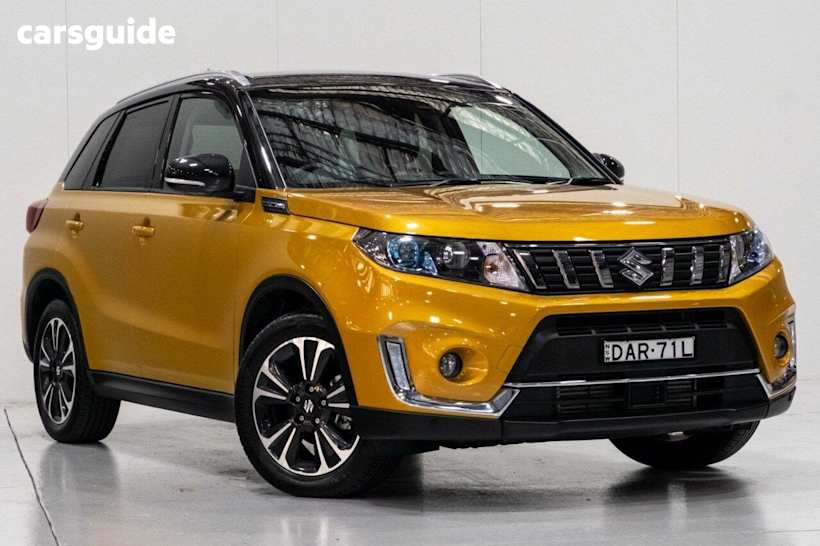 Yellow 2021 Suzuki Vitara Wagon Turbo