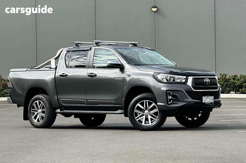 Grey 2020 Toyota Hilux Double Cab Pick Up SR5 (4X4)