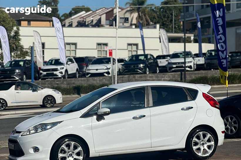 White 2010 Ford Fiesta Hatch ZETEC WS