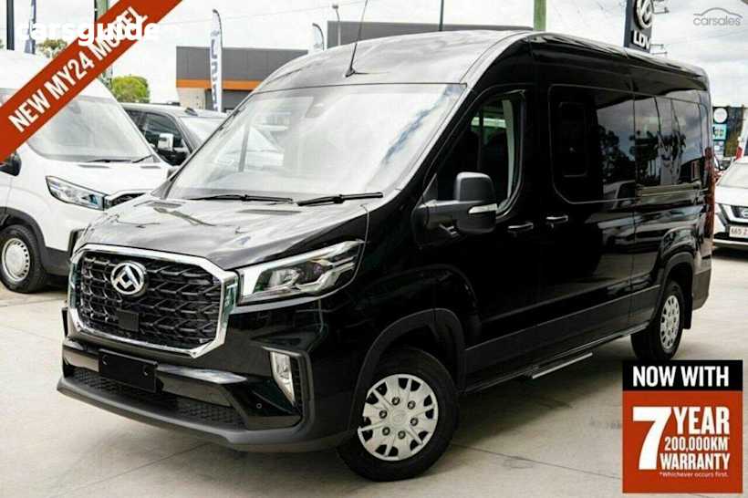 Black 2024 LDV Deliver 9 Commercial Mid Roof LWB