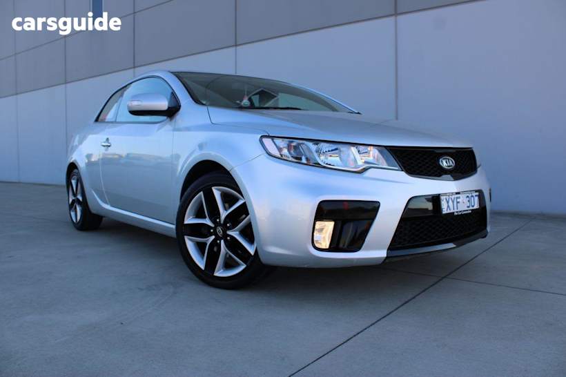 Silver 2010 Kia Cerato Coupe Koup