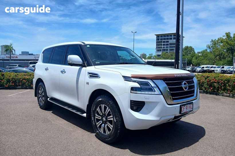 White 2020 Nissan Patrol Wagon TI (4X4)