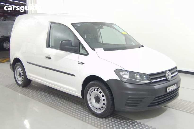 White 2020 Volkswagen Caddy Commercial SWB TSI220