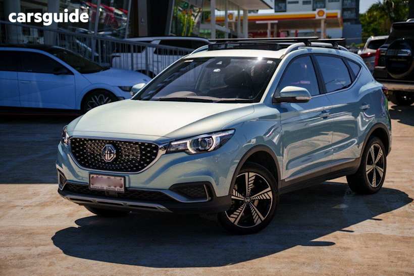 Blue 2020 MG ZS EV Wagon Essence