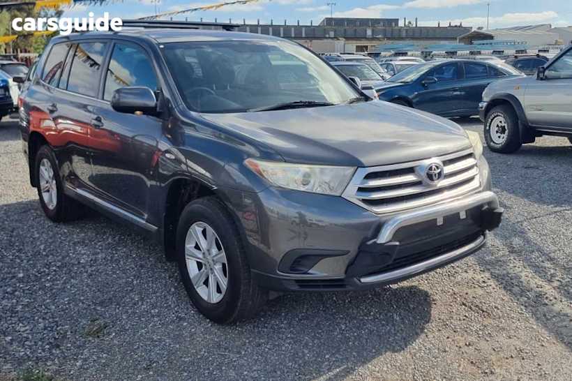 2012 Toyota Kluger Wagon Kx-R (4X4) 5 Seat