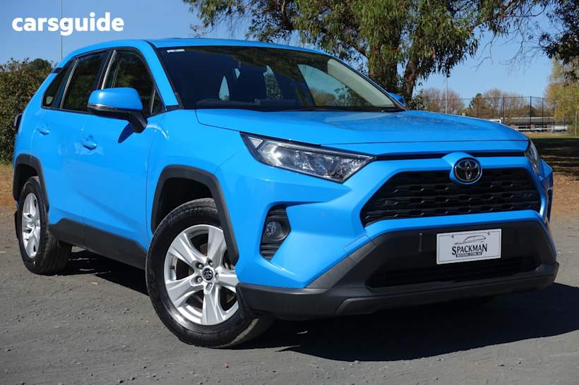 Blue 2021 Toyota RAV4 Wagon Gx (2Wd)
