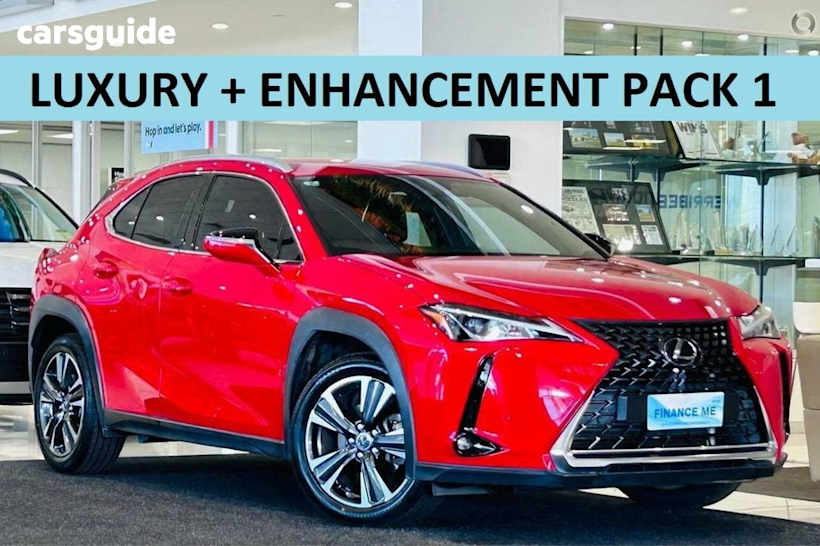 Red 2019 Lexus UX200 Wagon Luxury +EP1