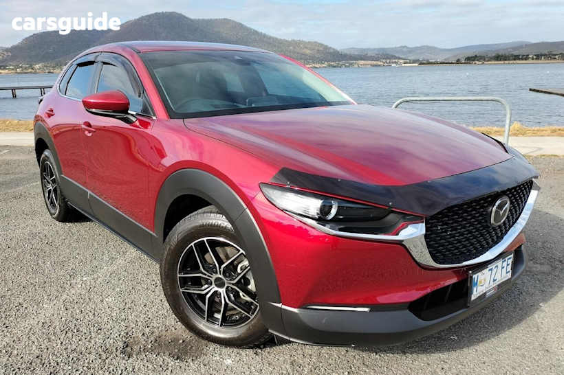 Red 2022 Mazda CX-30 Wagon G20 Evolve (fwd)