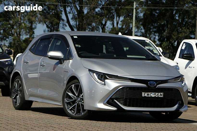 Silver 2020 Toyota Corolla Hatchback ZR (hybrid)
