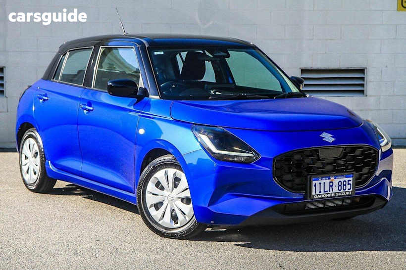 Blue 2024 Suzuki Swift Hatchback Hybrid