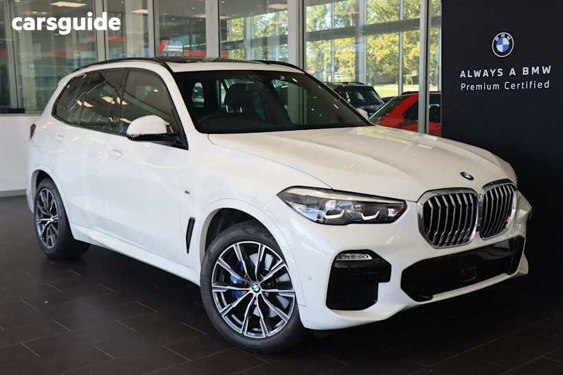 White 2020 BMW X5 Wagon Xdrive40I M Sport