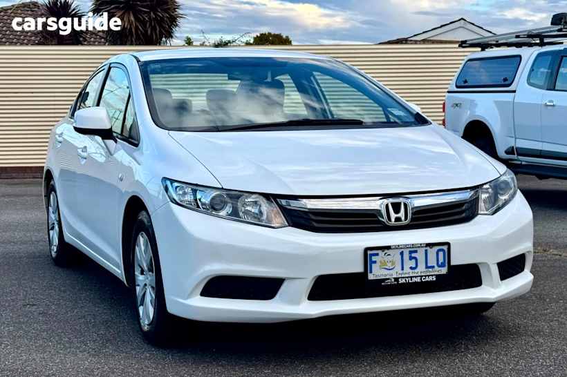 White 2012 Honda Civic Sedan VTI